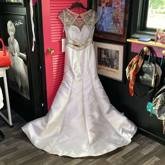 NWT RACHEL ALLAN 2 piece Gown - Picture 3 of 17